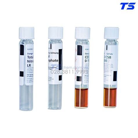 Thuốc thử COD MR Vario Vials 0 1500 mg l 16mm 25 tests Lovibond