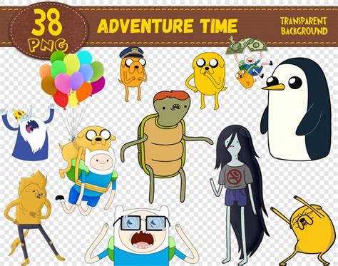 Adventure Time Clipart Adventure Time characters Adventure | Etsy