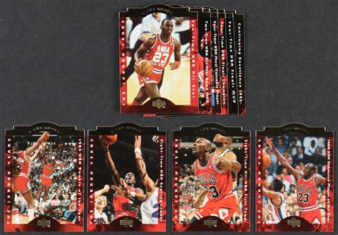 1996 97 Collector S Choice Jordan A Cut Above Basketball Complete Set