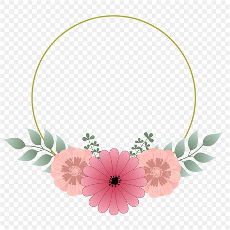 Peach Floral Png Image Floral Wedding With Pink And Peach Flowers