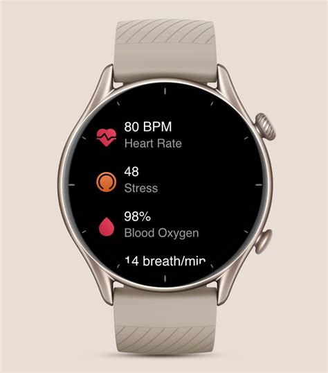 Buy Amazfit GTR 3 Smartwatch Moonlight Gray In Kuwait