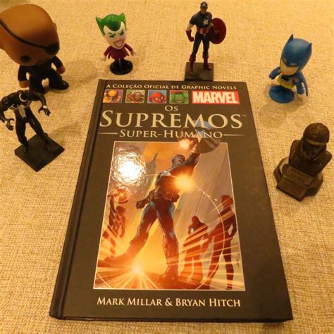 Os Supremos Super Humano Livro Marvel Marvel Comics Hq