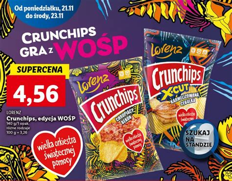 Promocja Chipsy Bekon Crunchips W Lidl