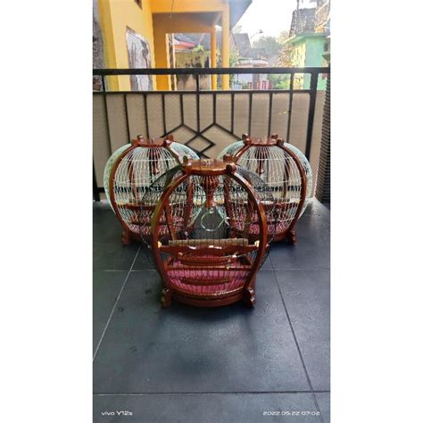 Jual Sangkar Derkuku Model Bawang Kayu Jati Shopee Indonesia