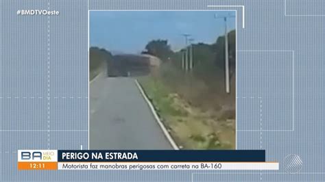 Motorista De Carreta Preso Ap S Fazer Zigue Zague Caminh O Na