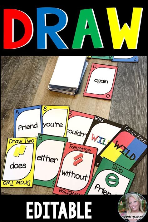 Blank Uno Card Games Uno Editable Templates All Subjects And Grades