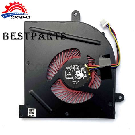 New Cpu Gpu Cooling Fan For Msi Gs Gs Vr Stealth Pro Rd Rg Rf Re