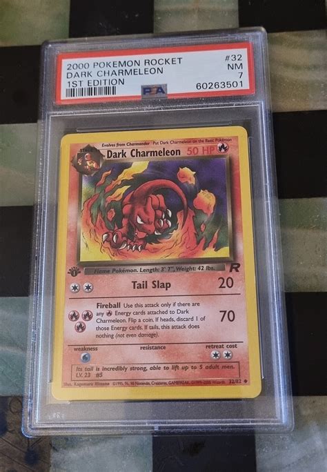 Dark Charmeleon 32 82 1st Edition Pokemon TCG Rocket 2000 Etsy