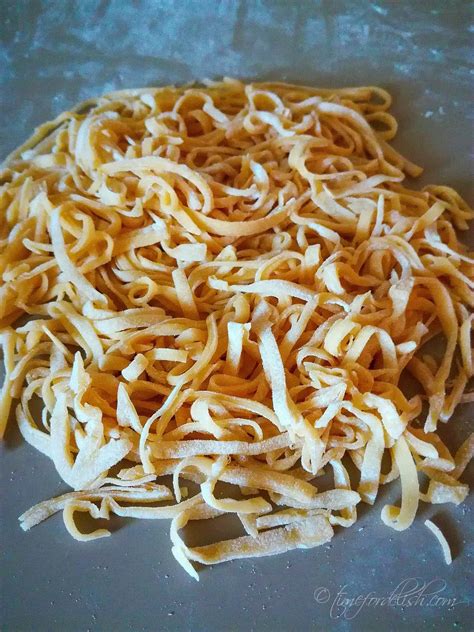 Homemade Egg Noodles