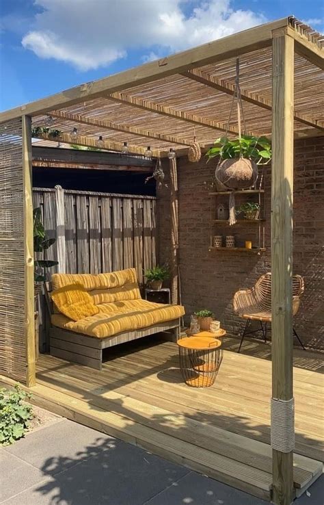 Pin By Yelis On Boho Modern Outdoors Pergola Pergola Designs