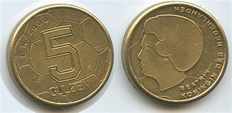 Niederlande 5 Gulden 2000 G13488 European Football Championship