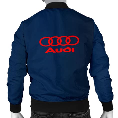 Audi Men's Bomber Jacket Blue – My Car My Rules