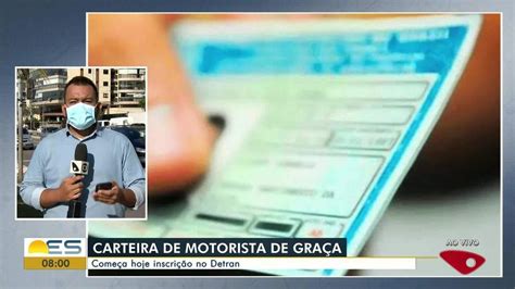 Detran Es Vai Abrir Mil Vagas Para Cnh Social Em Esp Rito