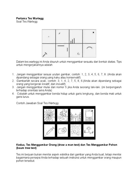 Detail Contoh Gambar Tes Wartegg Koleksi Nomer 20