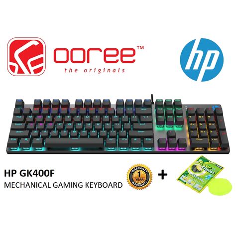 Hp Gk F Real Wired Mechanical Mixed Backlight Gaming Keyboard With