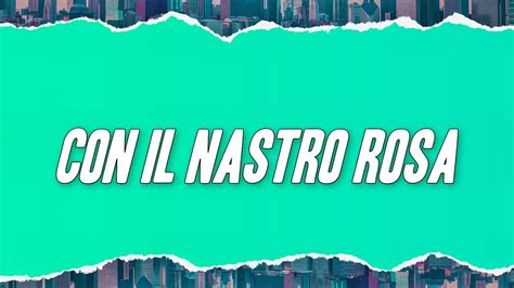 Lucio Battisti Con Il Nastro Rosa Testo YouTube