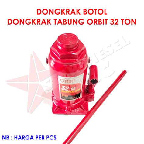 Jual Dongkrak Botol Ton Hydraulic Jack Orbit Ton Dongkrak Botol