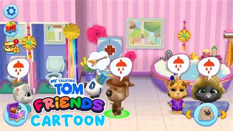 Tom Friends Cartoon My Talking Angela Episode 65 Mytalkingtomfriends Youtube