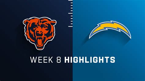 Chicago Bears vs. Los Angeles Chargers highlights | Week 8