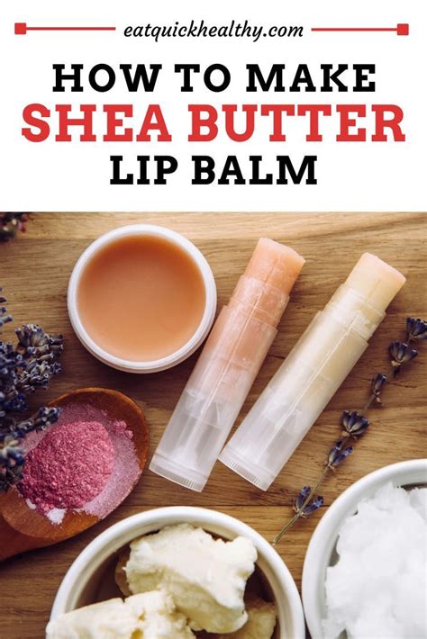 Diy Lip Balm Recipe With Shea Butter So Good Recipe Diy Lip Balm