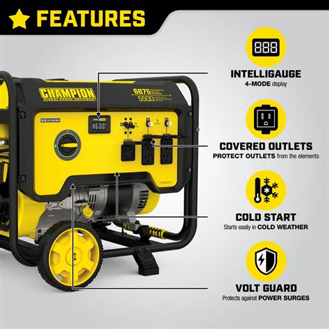 5500 Watt Generator Champion Power Equipment