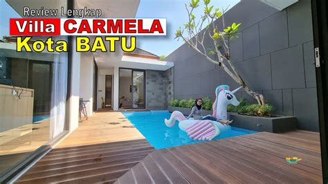 Villa Carmela Kota Batu Villa Mantab Di Kota Batu Serasa Rumah