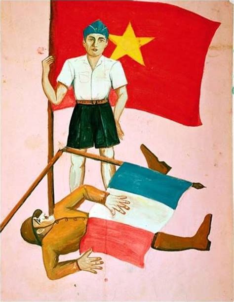 Lindépendance de lIndochine Affiche vietnamienne de 1945