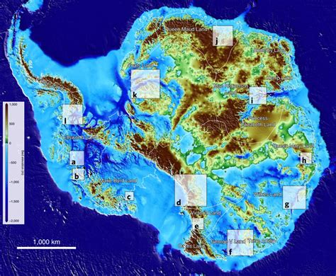 High Precision Map Shows What The Land Looks Like Under Antarcticas