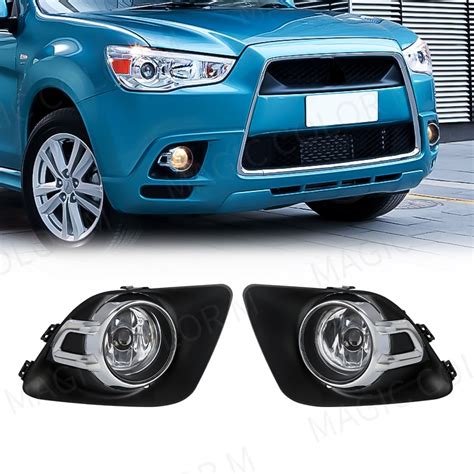 LED Fog Lights For Mitsubishi ASX 2011 2012 2013 DRL Daytime Running