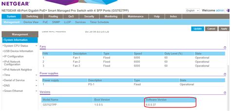 GS728TPv2 / GS728TPPv2 / GS752TPv2 / GS752TPP Firmware Version 6.0.0.37 ...