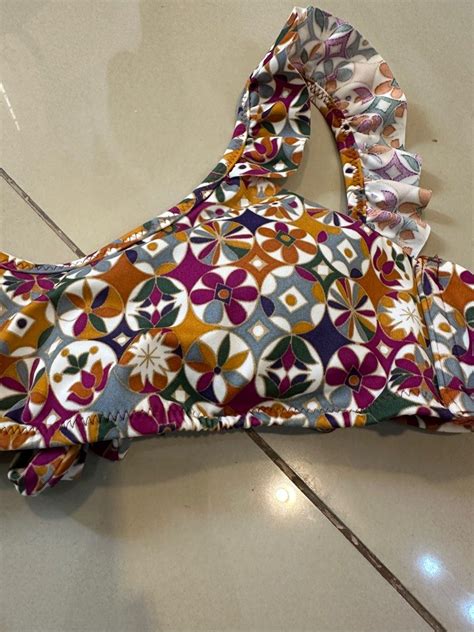 Goldenpoint Colorful Bikini Bought In Italy Women S Fashion Swimwear Bikinis Swimsuits On