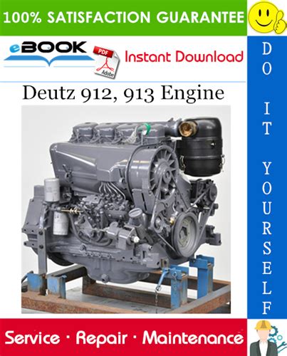 Deutz 912 913 Engine Service Repair Manual