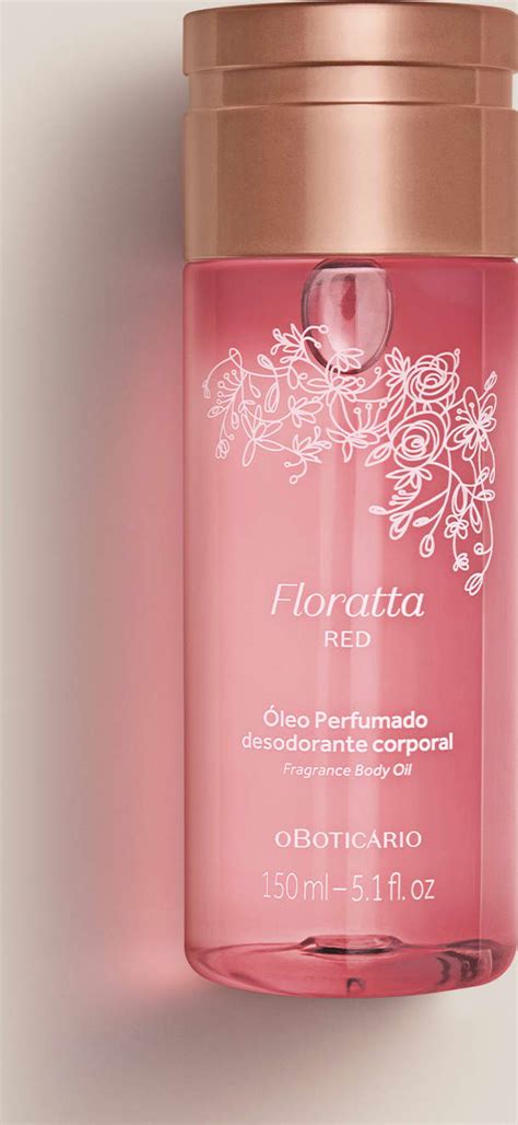 Leo Perfumado Desodorante Corporal O Botic Rio Floratta Red Beleza