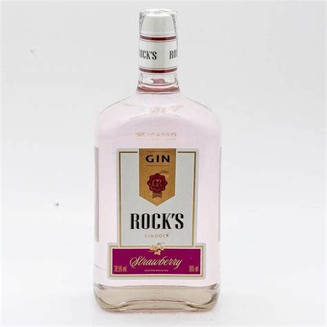 Gin Rocks Strawberry Ml Gin Magazine Luiza