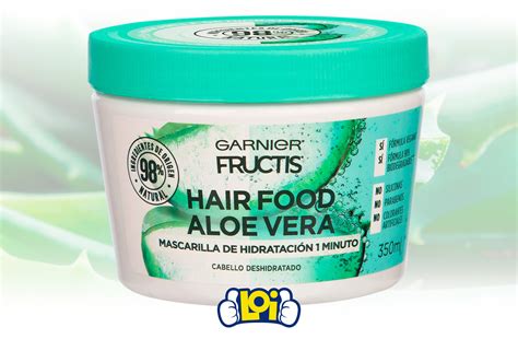 Mascarilla Garnier Hair Food Aloe Vera Para Pelo Deshidratado Ml