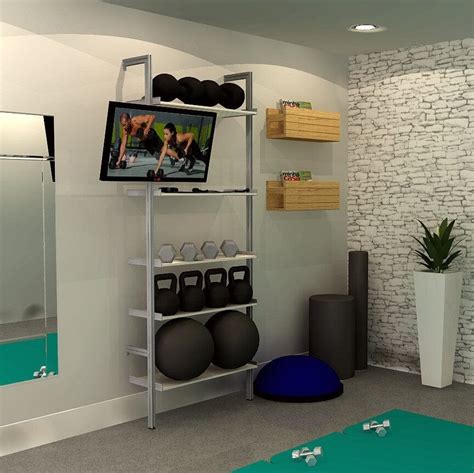 Home Gym Storage With Customizable 1 Bay Pal Shelving Modern Shelving