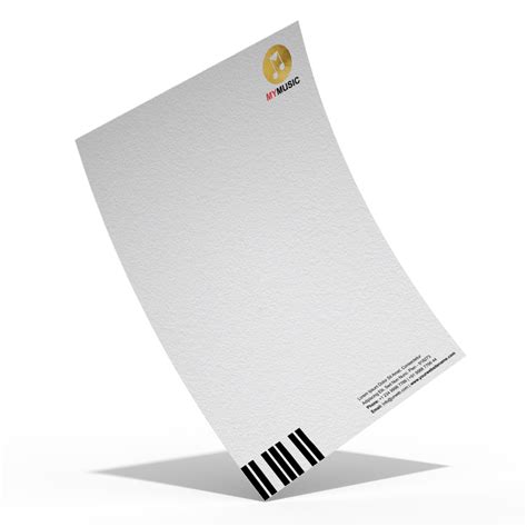 Gold Foil Letterhead Printing Designs Order Gold Foil Letterhead