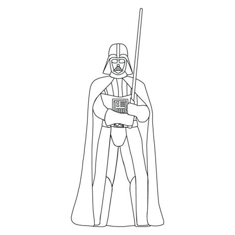 25 Easy Darth Vader Drawing Ideas - How to Draw