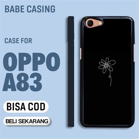 Jual Case Hp Oppo A83 Terbaru Aesthetic Hitam Cute Art Streetwear