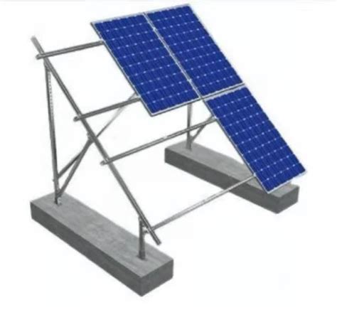 Solar Panel Flat Roof Mounting Zinc Aluminum Magnesium Bracket Solar