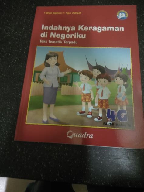 Buku Tematik Indahnya Keragaman Di Negeriku Kelas Sd Buku Alat