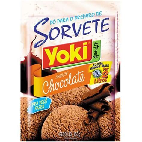 Primato Supermercado PO P SORVETE YOKI 150G CHOCOLATE