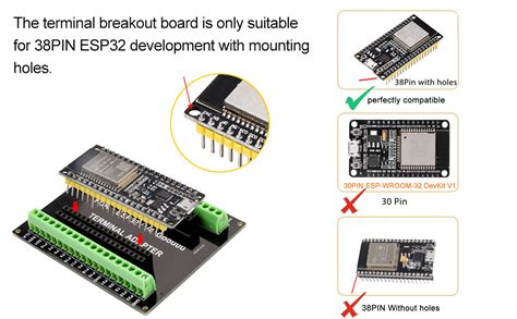 Diymore Pcs Esp Cartes De D Rivation En Pour Pin Esp Esp