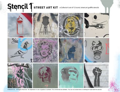 Stencil1 Street Art Kit | Stencil 1