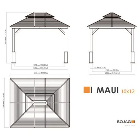 Buy Maui 6 Ft X 8 Ft Grill Gazebo Online At Lowest Price In Nepal