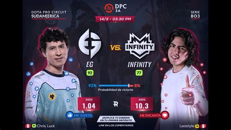 Evil Geniuses Vs Infinity Dpc Sa Bo Dota Youtube