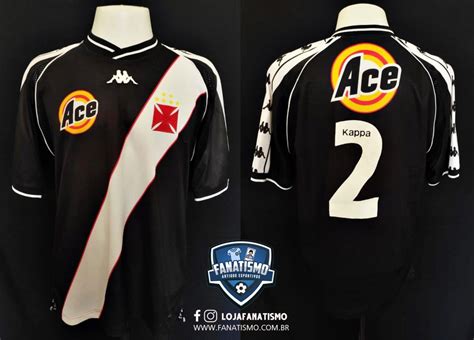 Camisa Do Vasco Oficial I Kappa Usada Em Jogo G Fanatismo