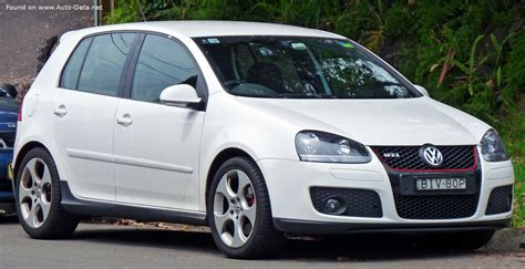 2004 Volkswagen Golf V 5 Door Gti 2 0 Tfsi 200 Hp Dsg Technical Specs Data Fuel