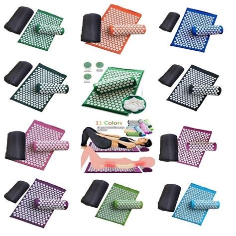 Buy Lotus Acupressure Mat Cushion Pillow Yoga Stress Relief Relaxation F01 Mydeal