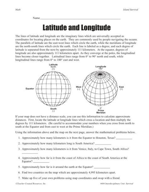 Using Latitude And Longitude To Calculate Distance